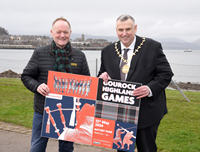 Launch of Gourock Highland Games 2024-2